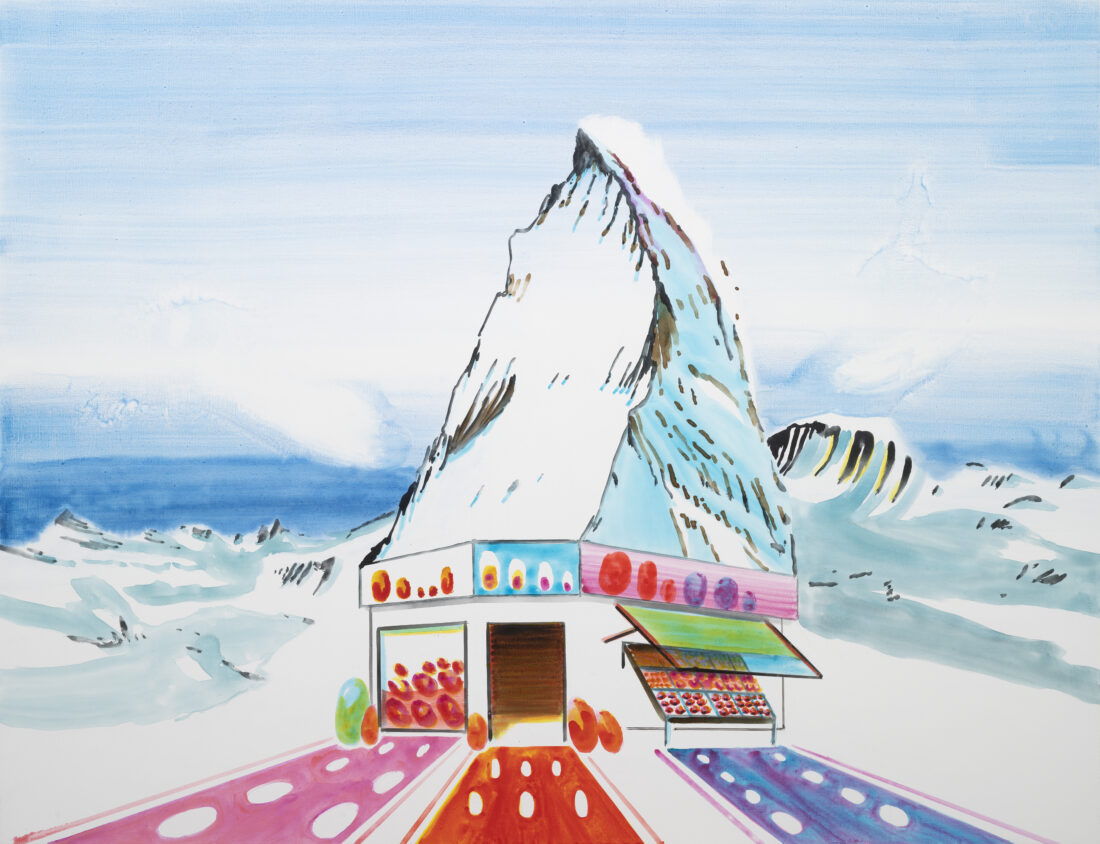 Shop in Matterhorn · 2020 · 180 x 240 cm. Photo: Anders Sune Berg.