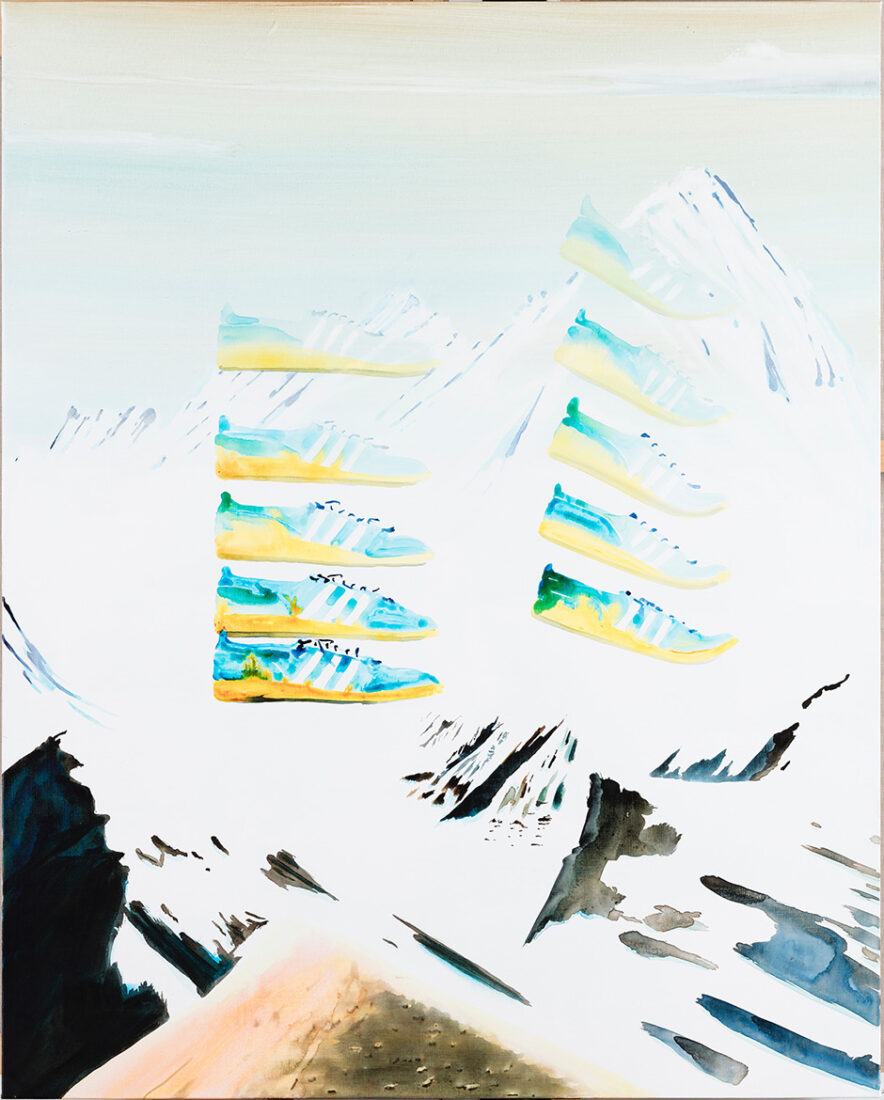 The Human Mountain · 2016 · 150 x 120 cm. Photo: Anders Sune Berg.