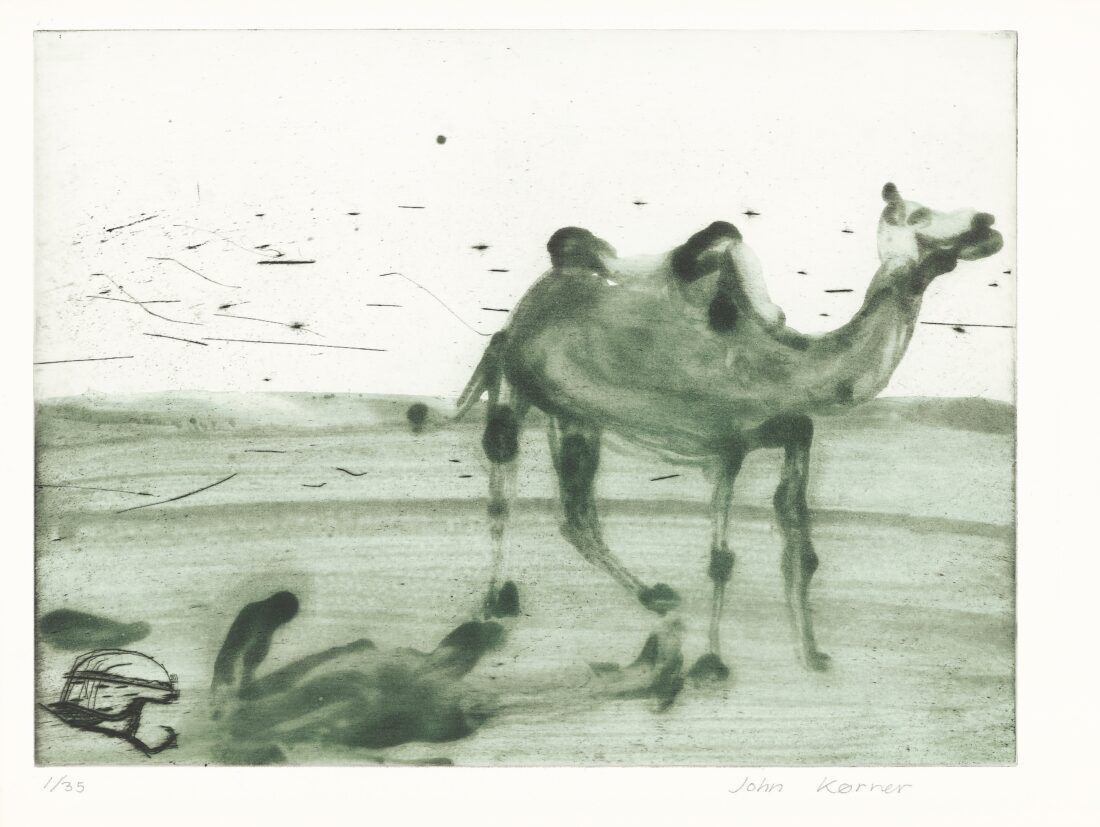 Christian Lying by the Camel · 2009
· 30 x 40 cm.