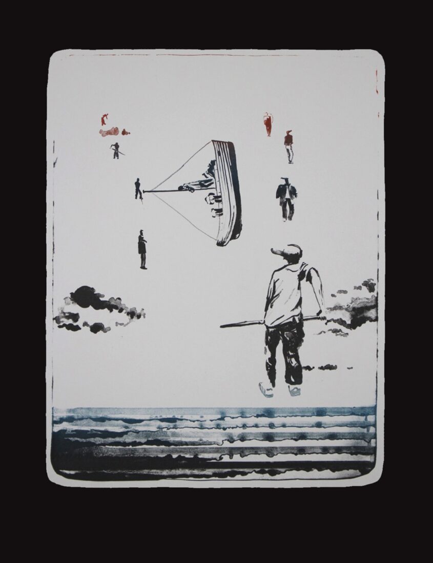 The Whale Killing Project lX · 2015 · 52,7 x 44,8 cm.